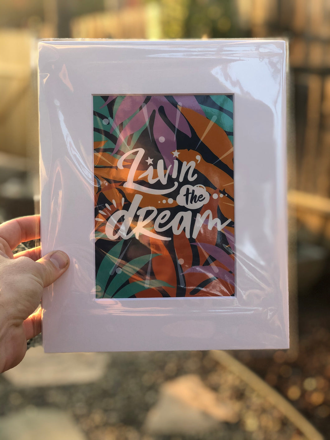 Livin the Dream Print - Pepa Ivanoff