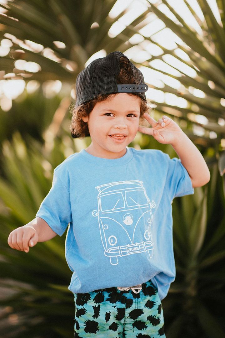 Beach Bus Toddler Tee - Esplanade Brand