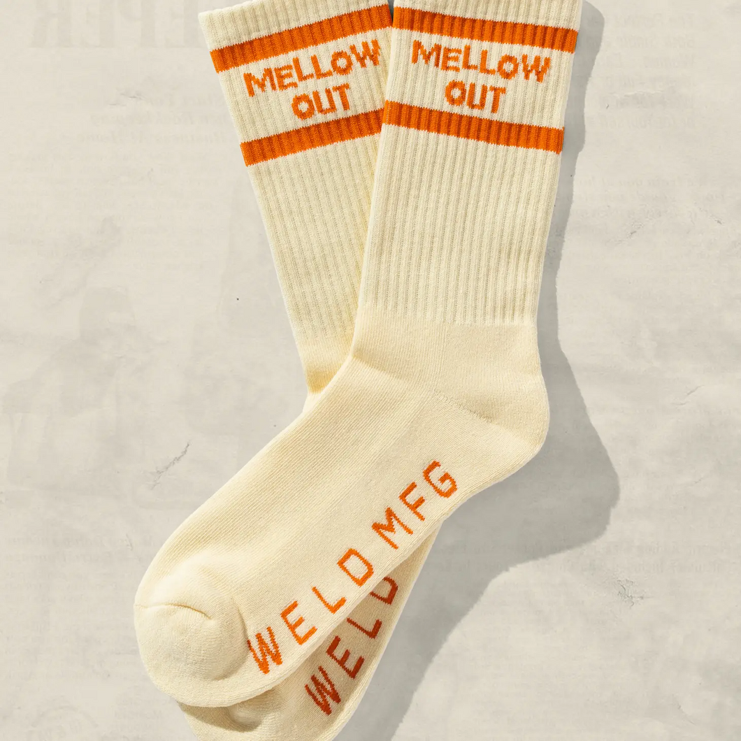 Mellow Out Crew Socks - Weld Mfg