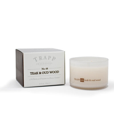 Teak Oud Wood Trapp Candle