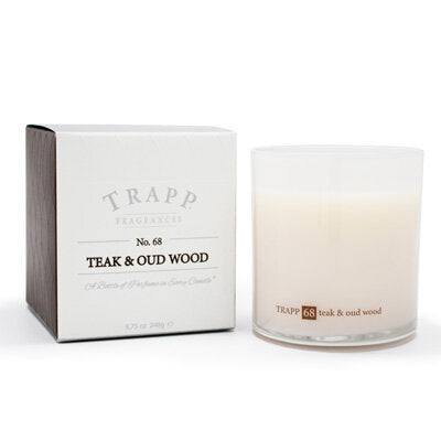 Teak Oud Wood Trapp Candle
